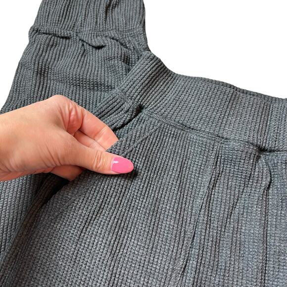 LUNYA Restore Thermal Draped Jogger Mercurial Grey Heather Pockets Small NEW - Picture 3 of 8